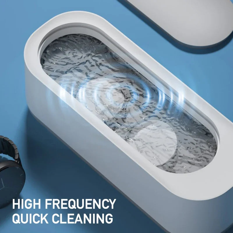 Ultrasonic Cleaner for Glasses & Jewelry – Deep Cleaning in Seconds