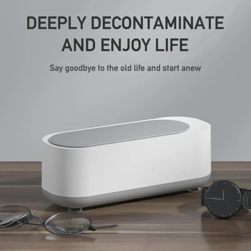 Ultrasonic Cleaner for Glasses & Jewelry – Deep Cleaning in Seconds
